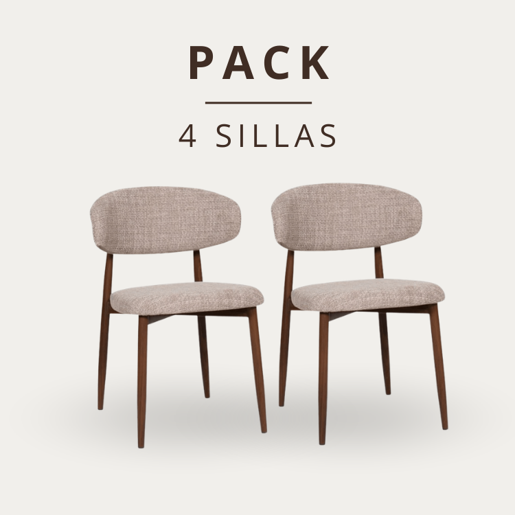 Pack 4 Sillas - Vintahome