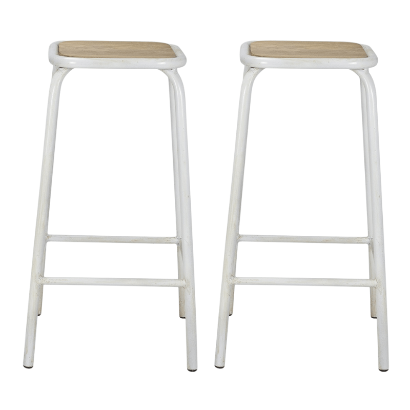 2 Pack Taburetes de bar vintage Manhatan - Vintahome