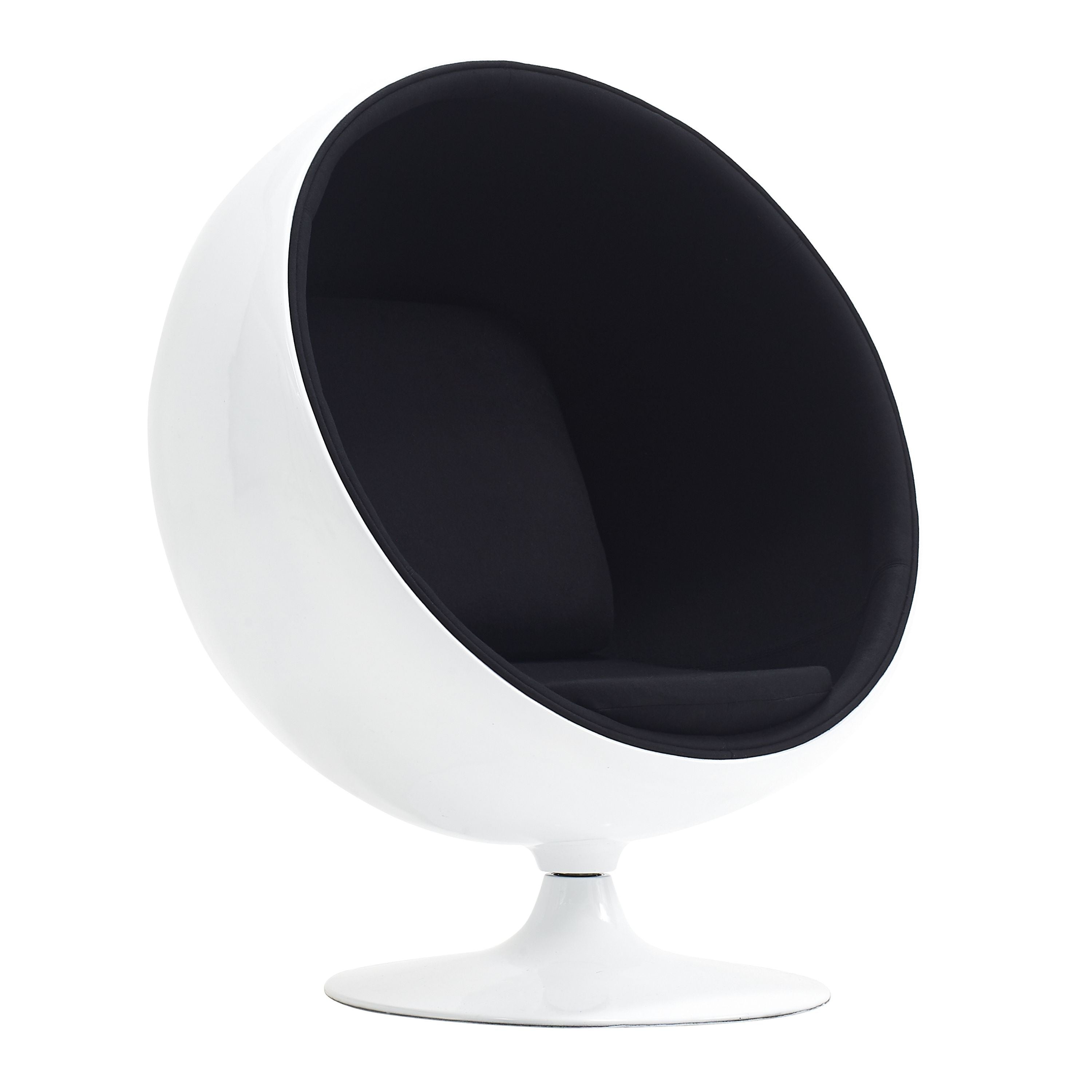 Sillón de diseño Ball Chair negro