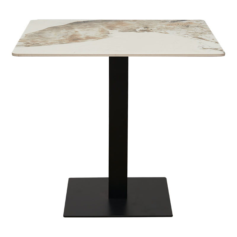 Mesa bar  cuadrada piedra sinterizada 70-80 cm Lisboa