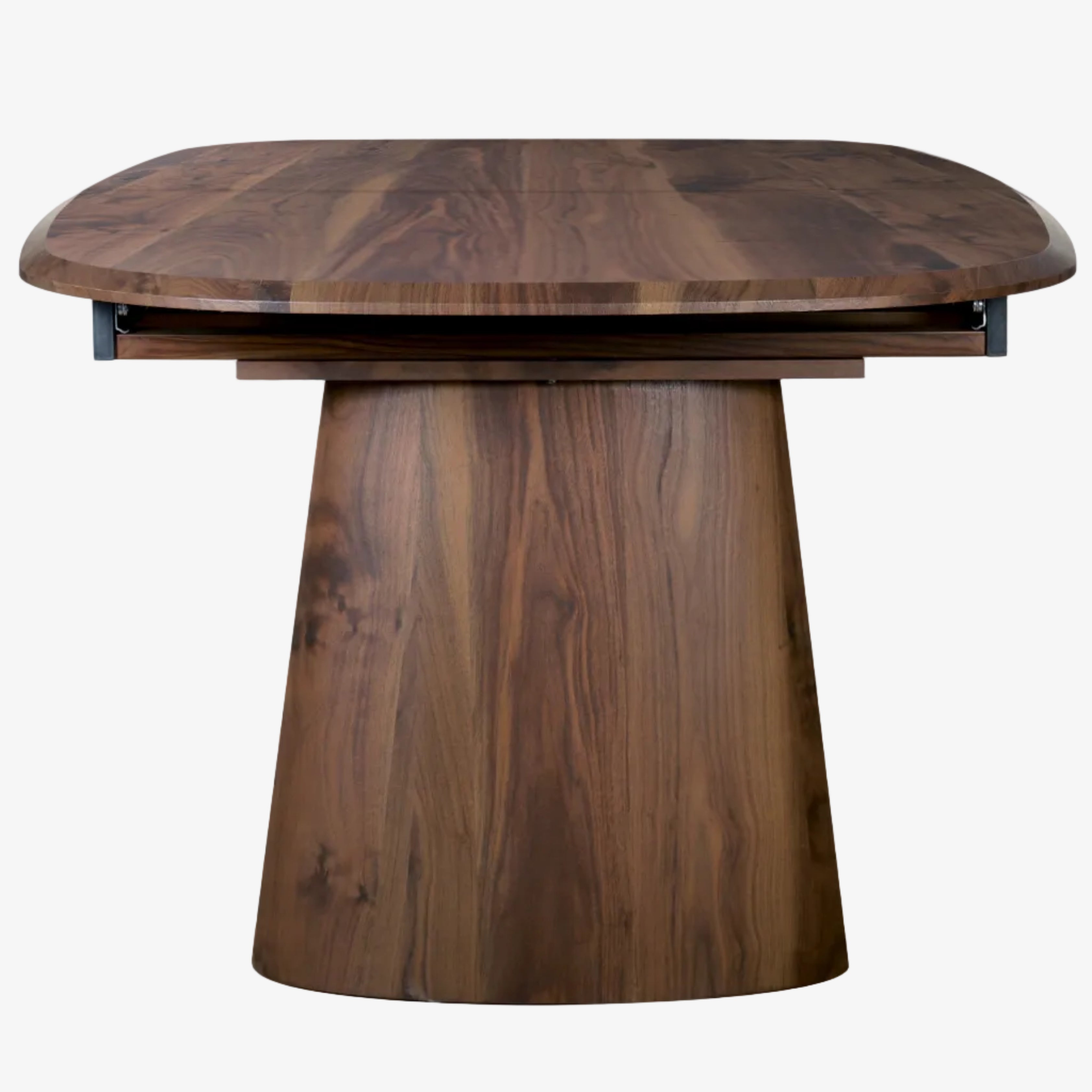 Mesa de Comedor Extensible Ovalada Nogal 180-230 x 90 cm