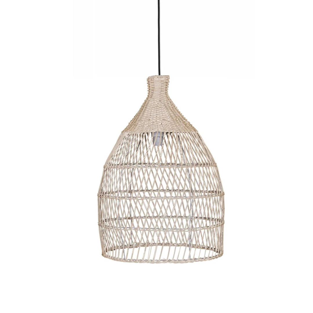 Ivette natürliche Weidendecklampe