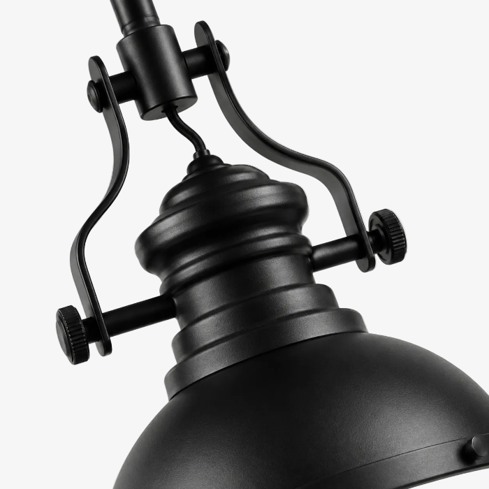 Lámpara colgante industrial Noir de metal | Vintahome