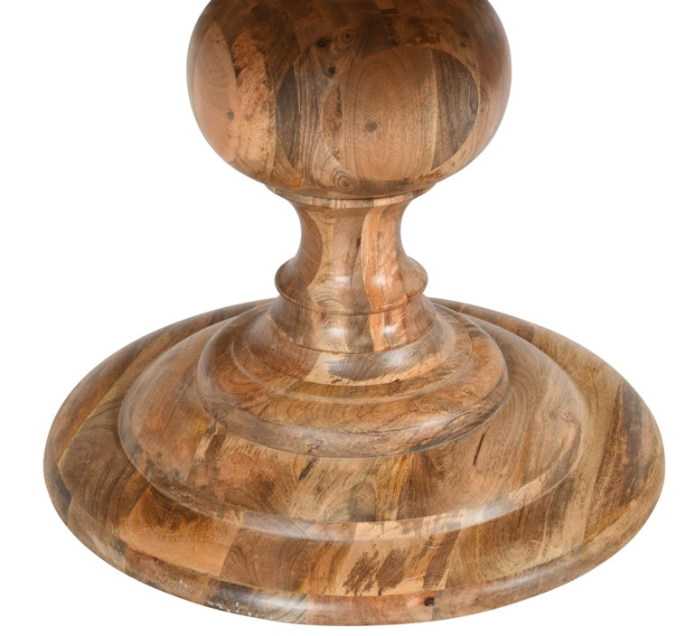Mesa de comedor redonda madera de mango Tina 150