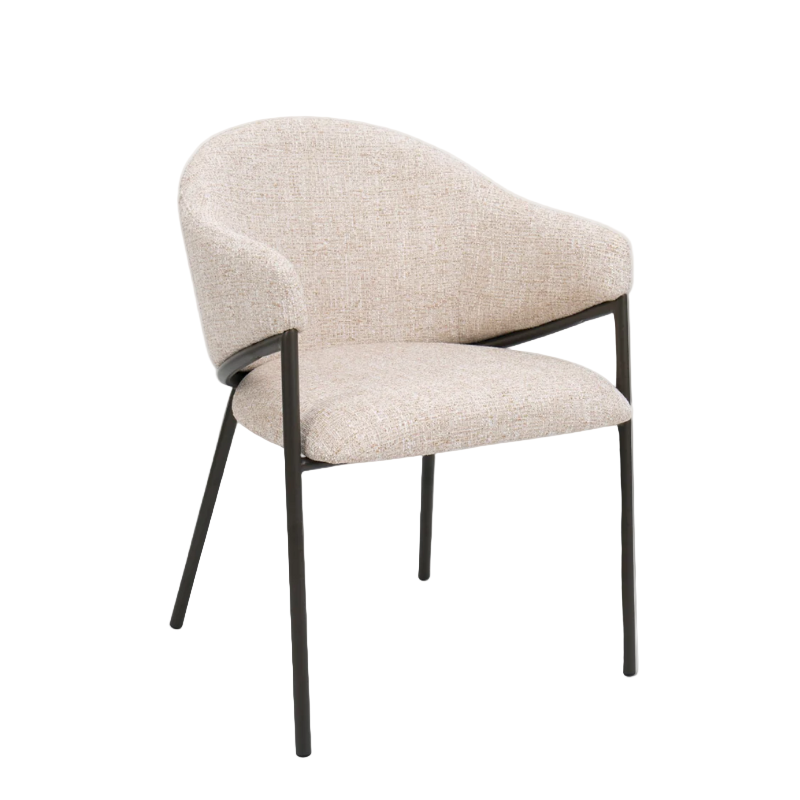 Silla de comedor nórdica Nalón