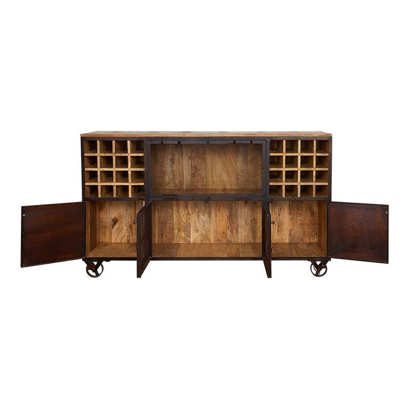 Mueble Botellero vintage industrial Alisa XL