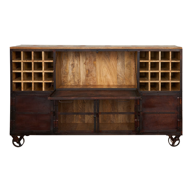 Mueble Botellero vintage industrial Alisa XL