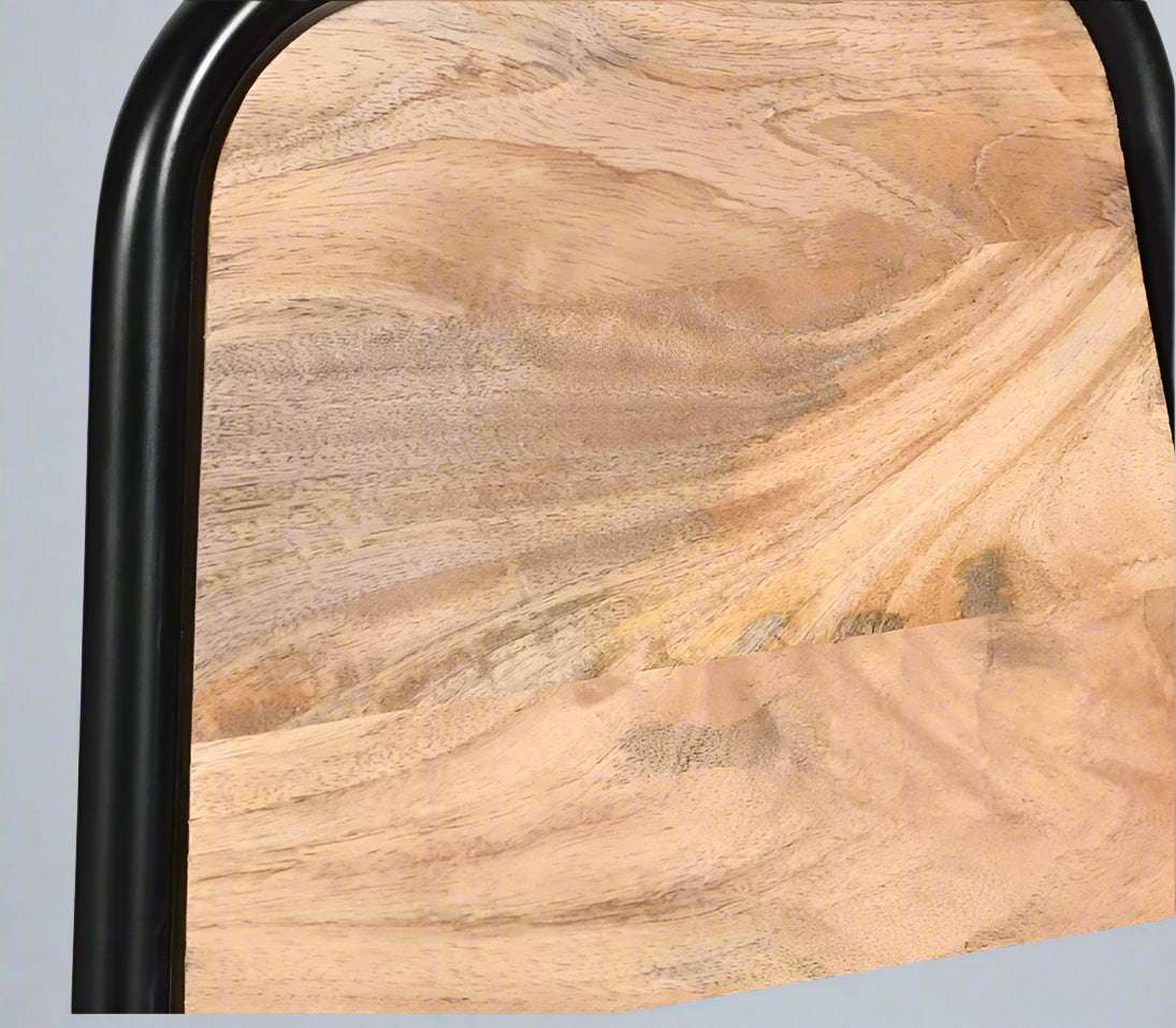 Silla de comedor industrial madera Louri