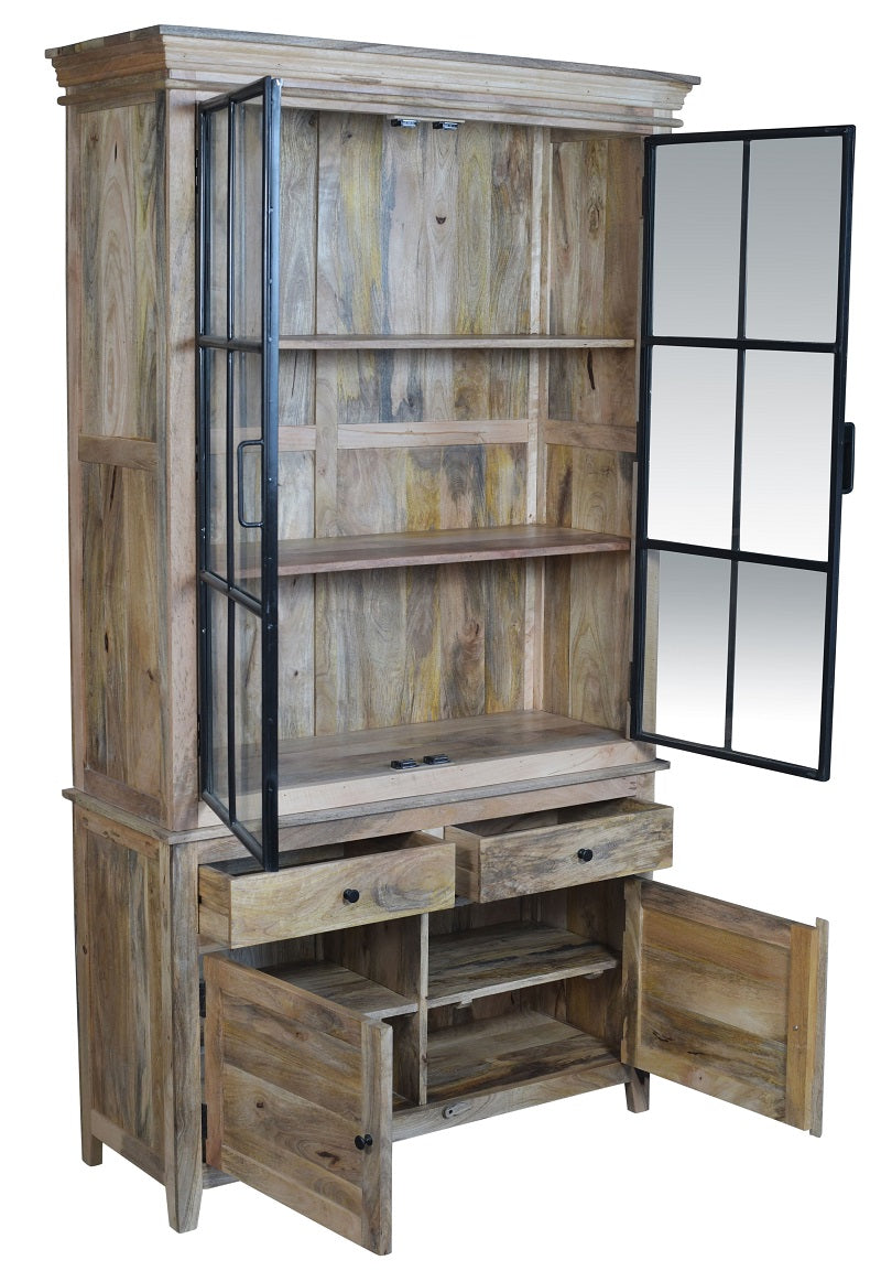 Alacena industrial madera de mango Larry