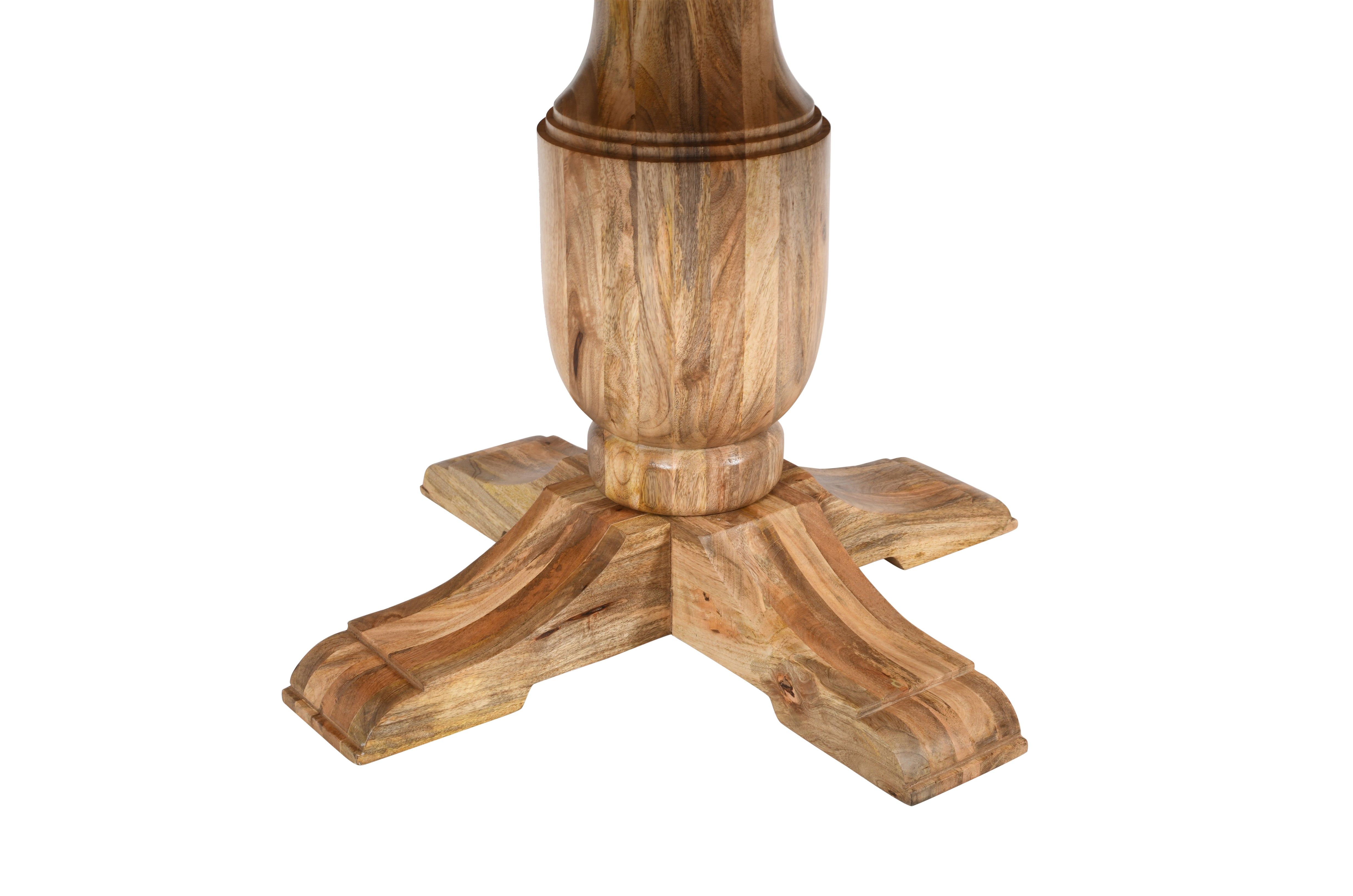 Mesa de comedor redonda madera de mango Lille 150 cm