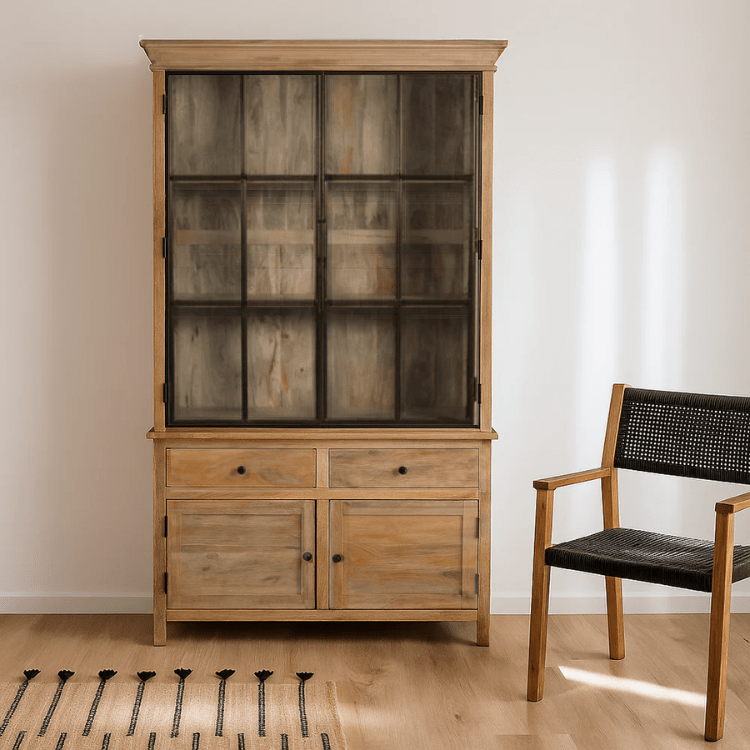 Alacena industrial madera de mango Larry - Vintahome