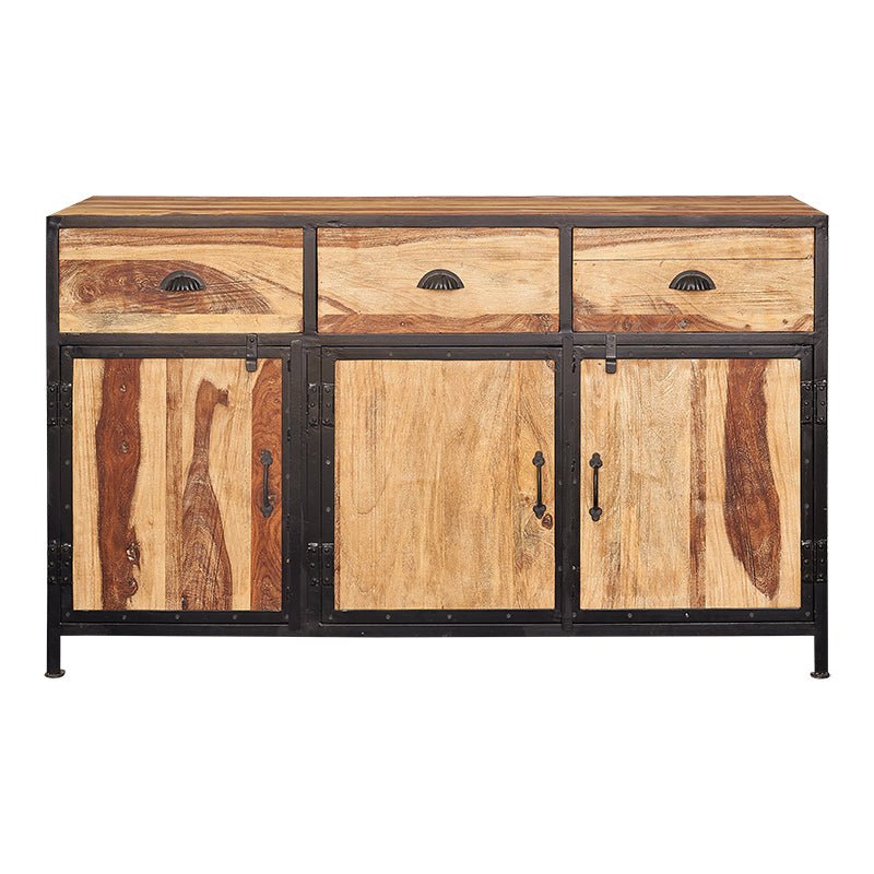 Greg hout en stalen dressoir