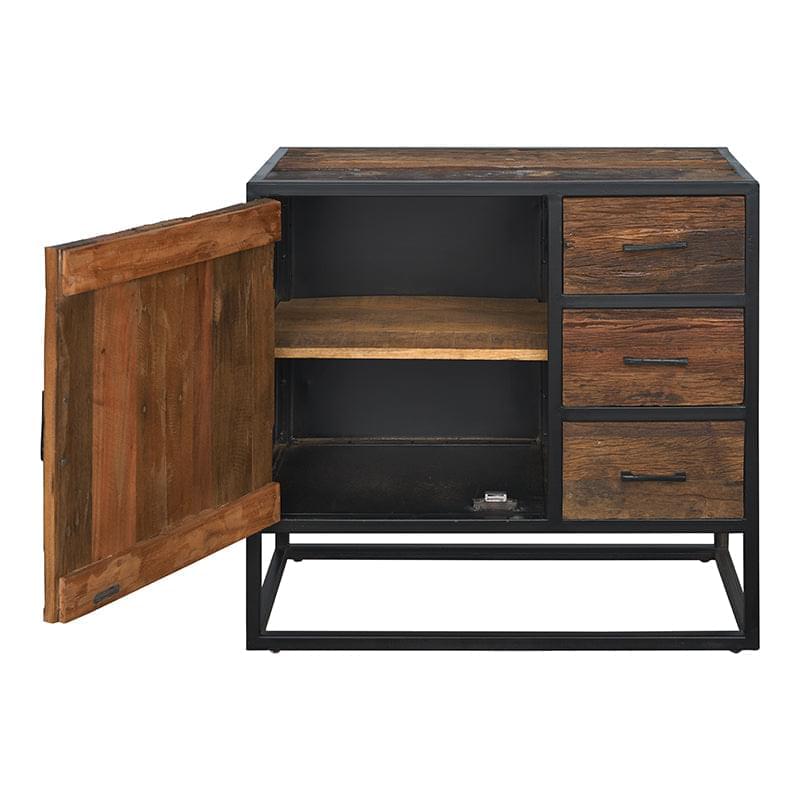 Ulises Mango Wood Industrial Sideboard