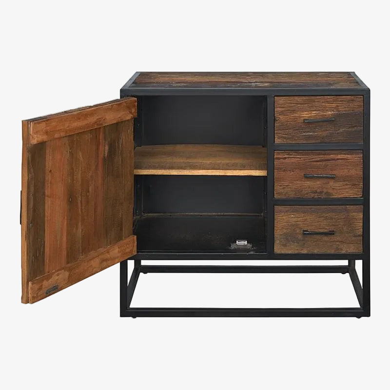 Aparador industrial de madera de mango Ulises