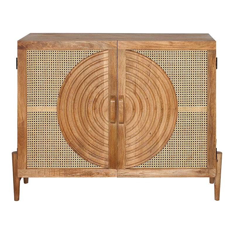 Mangoholz-Rattan-Sideboard-Schrank Libyen
