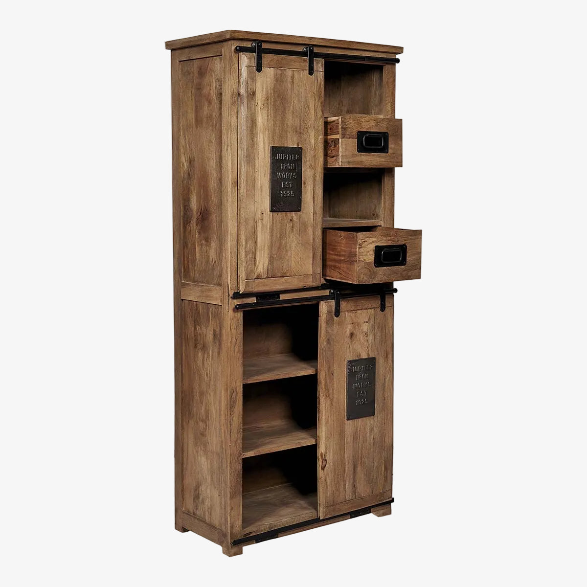 Kast vintage mango houten hout