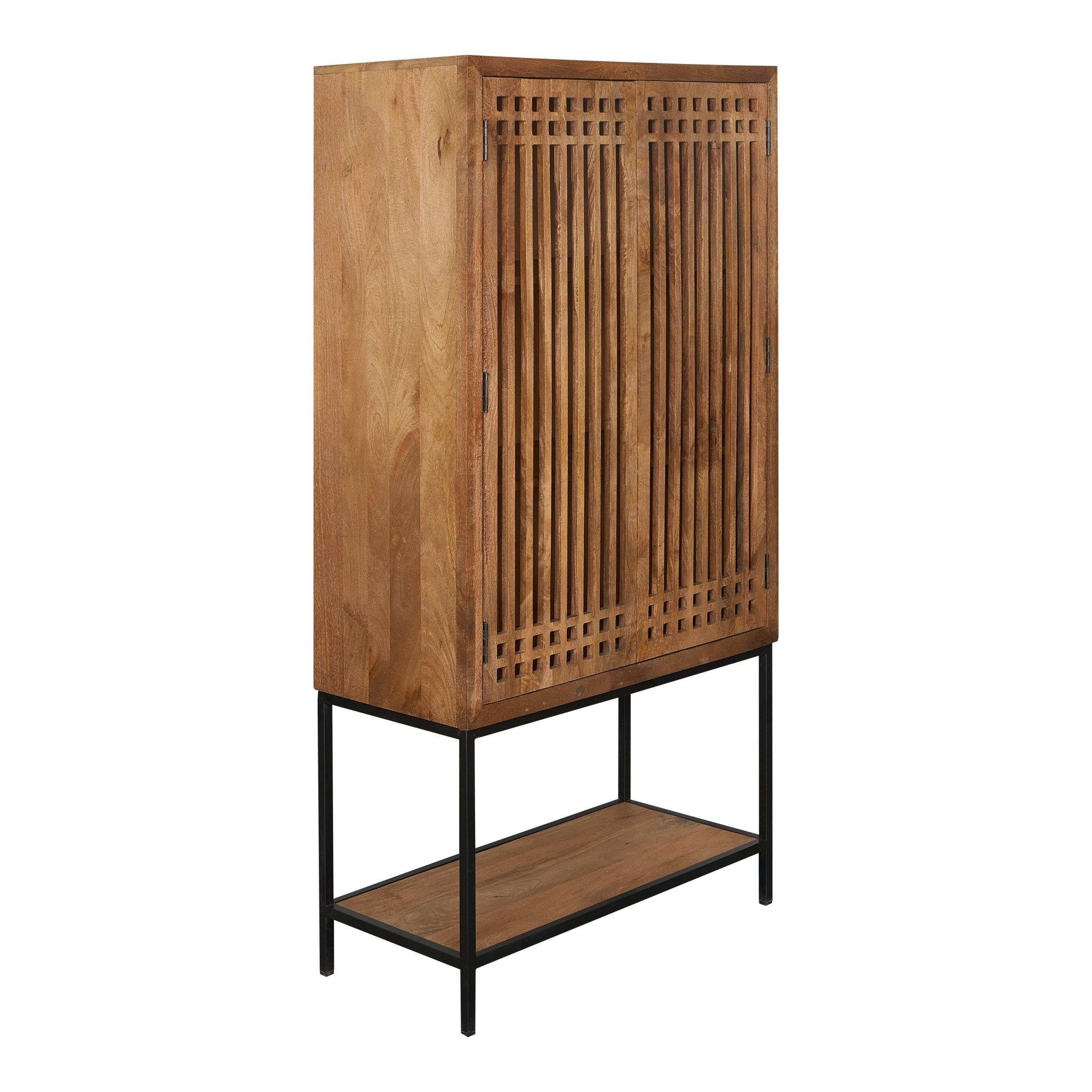 Japanse mangohouten kledingkast met lattenbodem