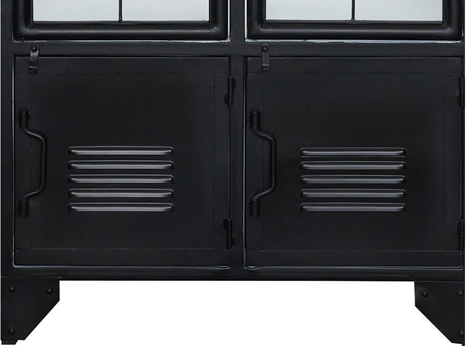 Armario vitrina de acero Cantabria