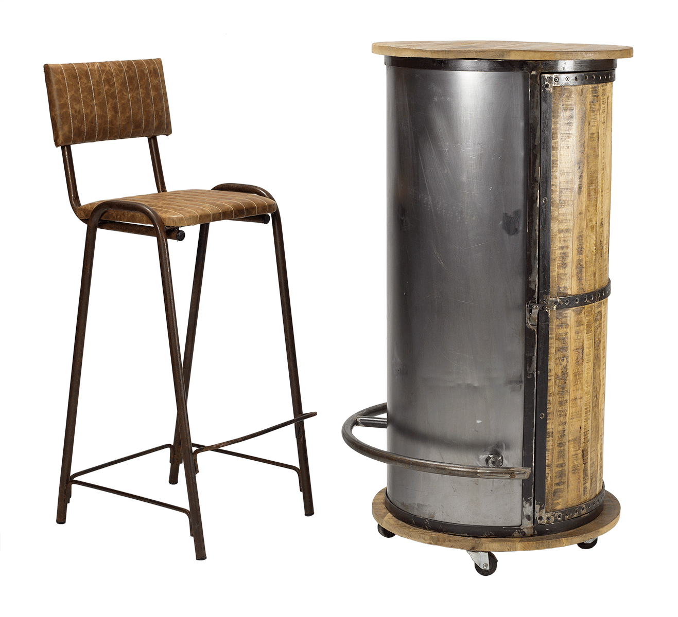 Bar industriel mobile du Michigan