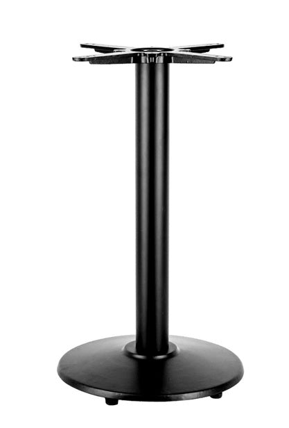 Black Luxor ronde tafelbasis