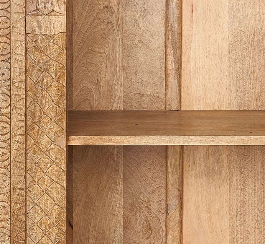 Etagère en manguier sculpté Eris