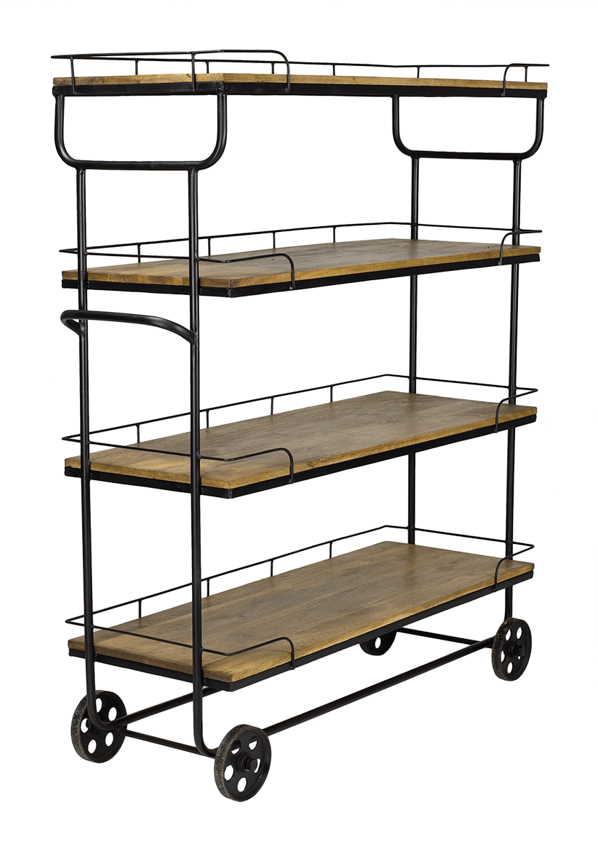 Scaffale vintage industriale Nasser