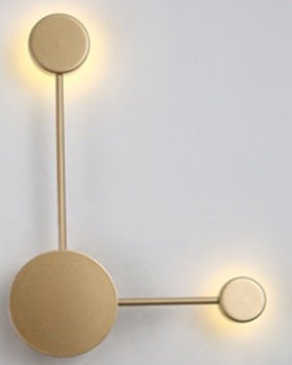 Clok applique lamp