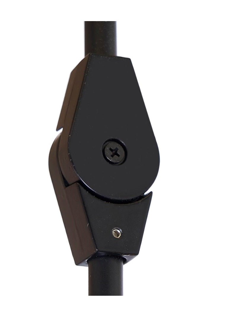 Candeeiro de teto 7 braços em aço preto e lustre de vidro cinza