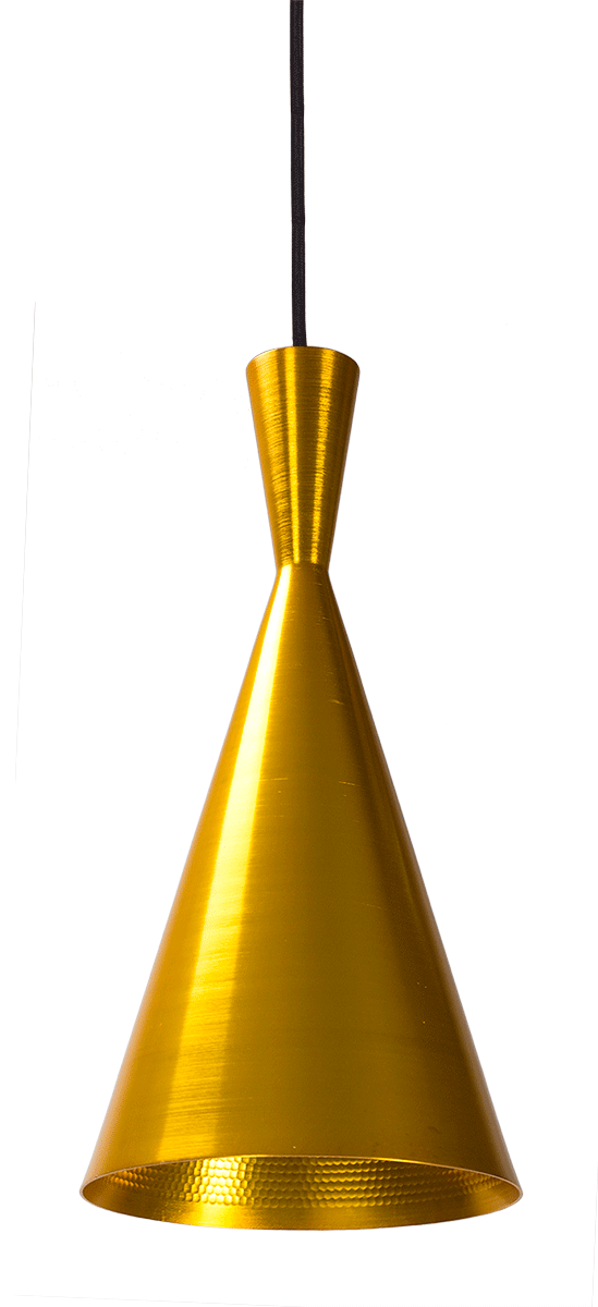 Lámpara de techo beat shade Tall - Vintahome
#color_Oro