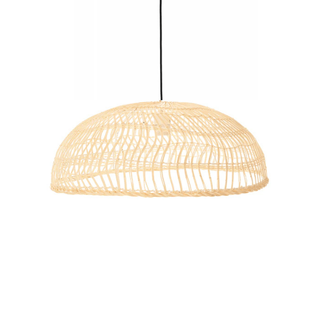 Katt geflochtene natürliche Korbdachlampe