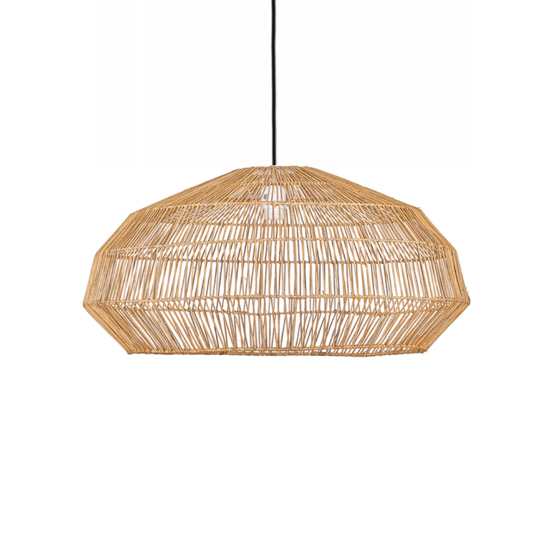 Clark geflochtene natürliche Rattanlampe