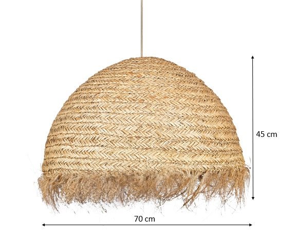 Zeegras catta 70cms daklamp