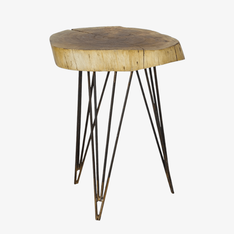 Vintage Tronc Beistelltisch aus Naturholz - Vintahome