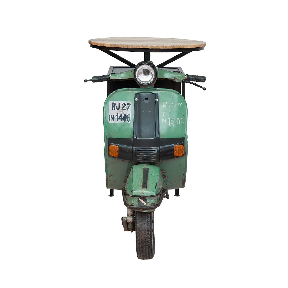Table mange-debout scooter vintage