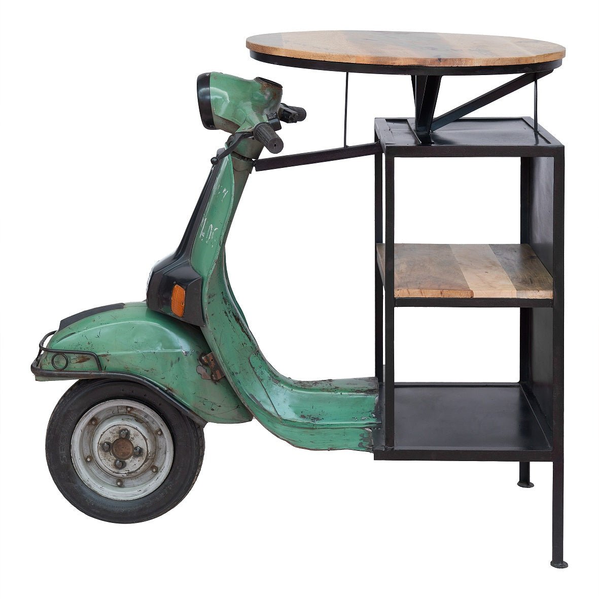 Table mange-debout scooter vintage