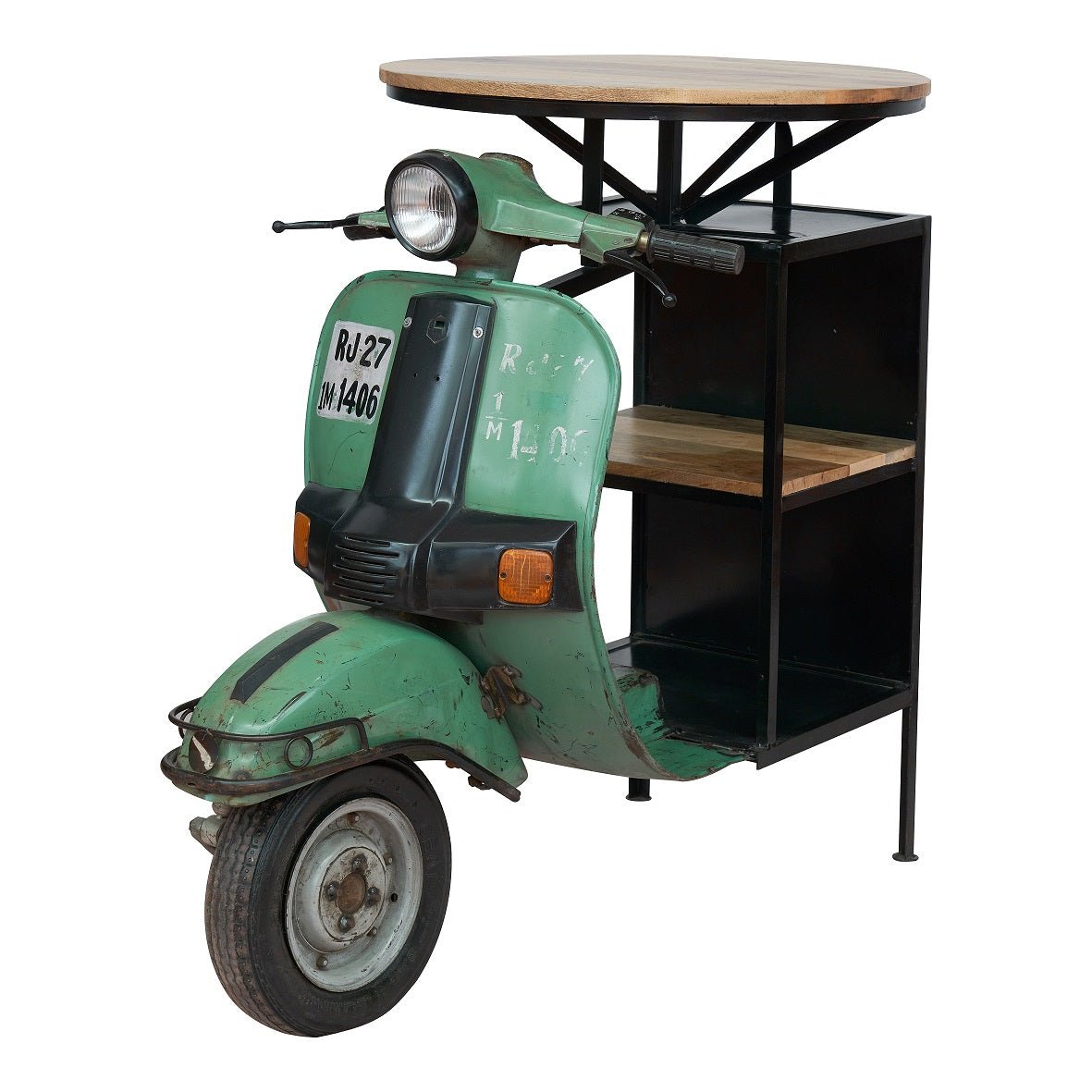 Table mange-debout scooter vintage