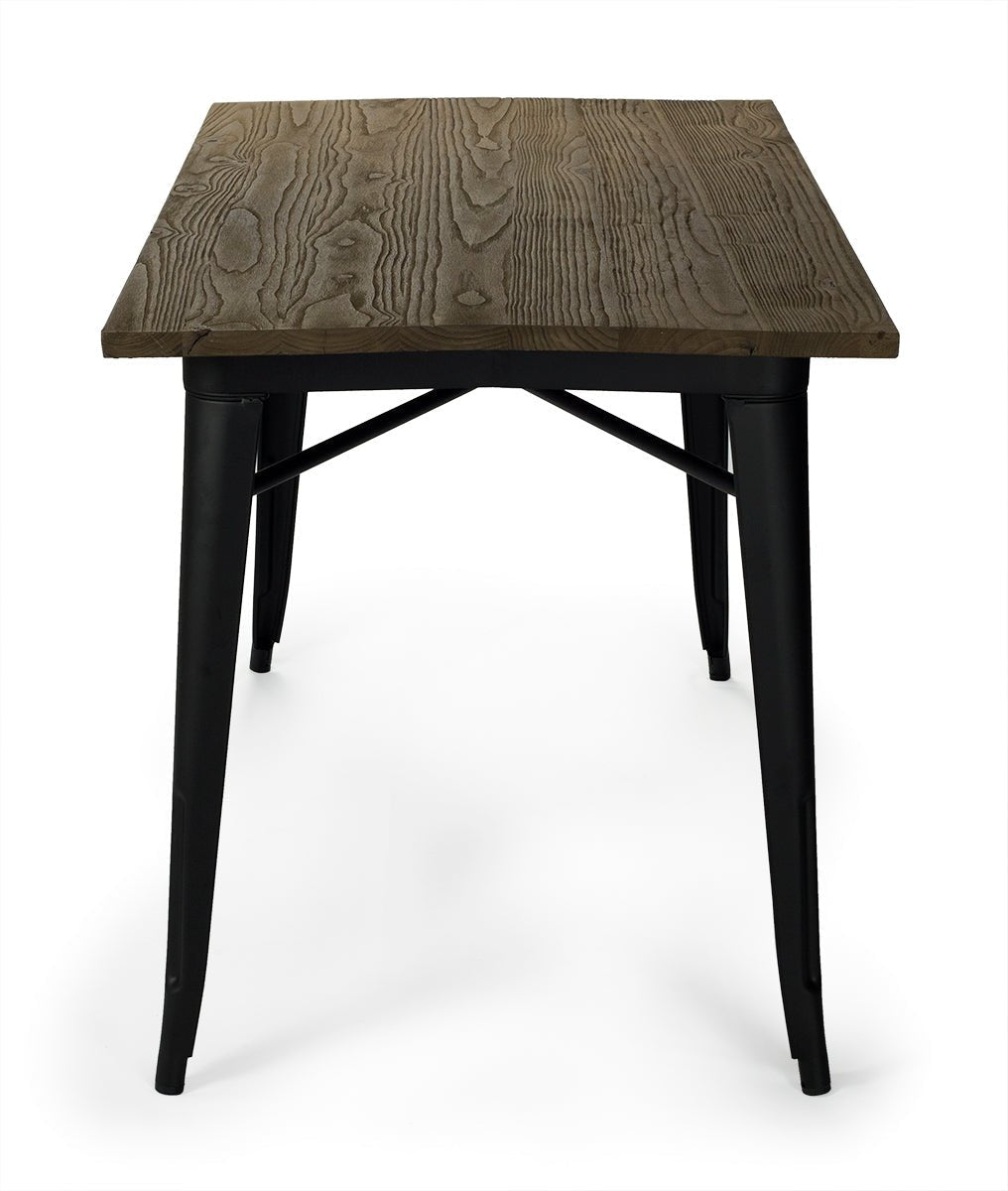 Table à manger industrielle Tolux Wood 120