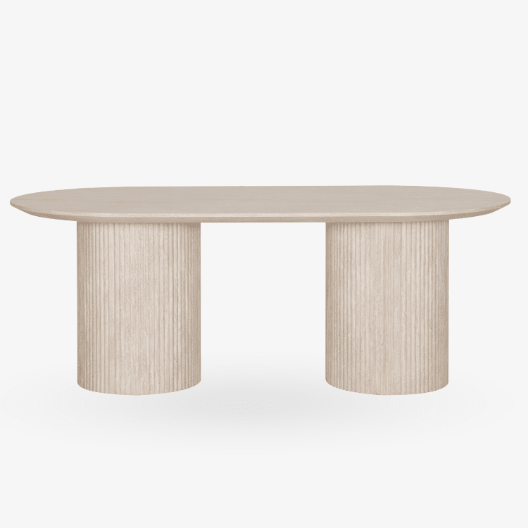 Mesa de comedor ovalada Petra 200 - Vintahome