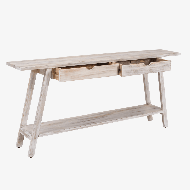 Aina Konsolentisch aus natürlichem Mangoholz 180 cm - Vintahome