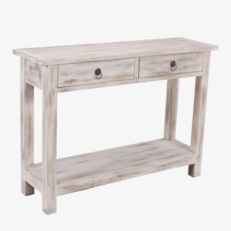 Elma Konsolentisch aus natürlichem Mangoholz 120 cm - Vintahome