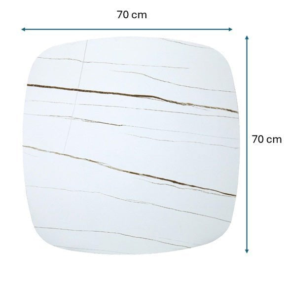 70-80 cm Aranda Sincoriseerde stenen balktafel en sinterende steen