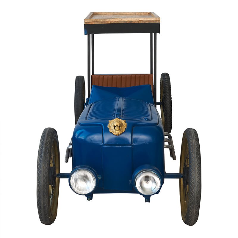 Mesa de Bar Vintage Coche de madera de mango