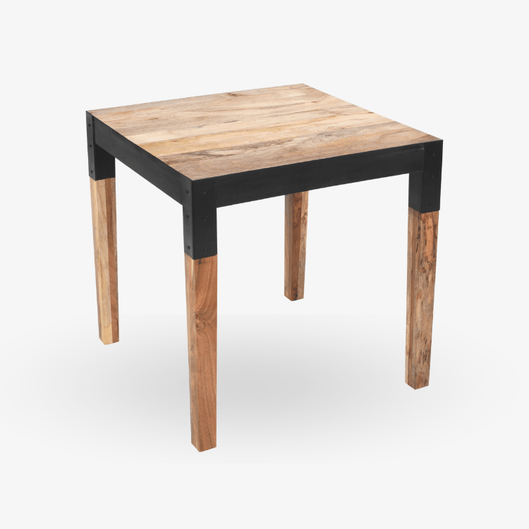 Mesa de bar Vintage Tilo Baja 75x75 - Vintahome