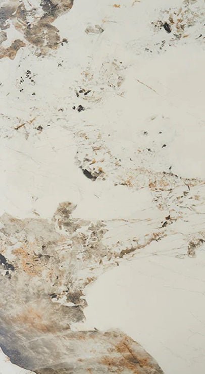 Mesa de comedor extensible 160/240 cm piedra sinterizada Luky - Vintahome