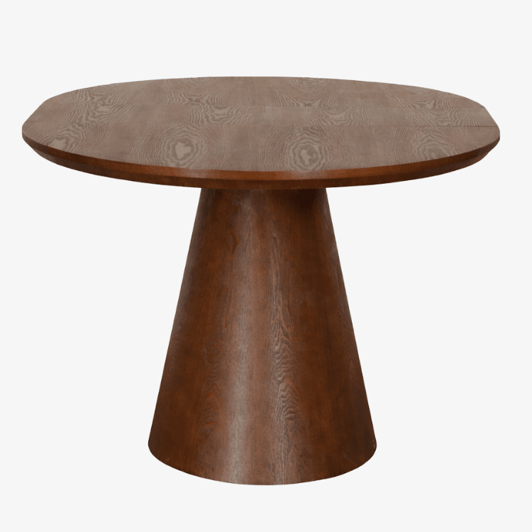 Mesa de comedor oval extensible 160–200 cm Eiran - Vintahome