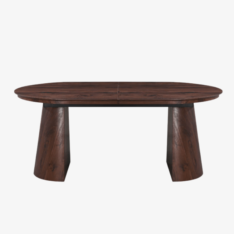 Nook uitschuifbare ovale eettafel 180 - 240 cm - Vintahome