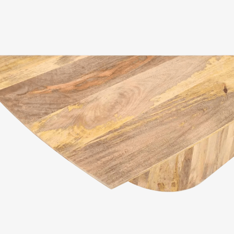 Rechthoekige mangohouten eettafel 220x110 Missouri - Vintahome