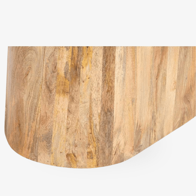 Rechthoekige mangohouten eettafel 220x110 Missouri - Vintahome