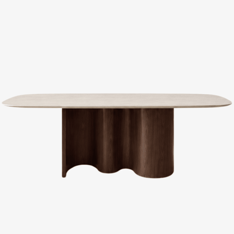 Mesa de Jantar Selene 200 – Pedra Sinterizada - Vintahome