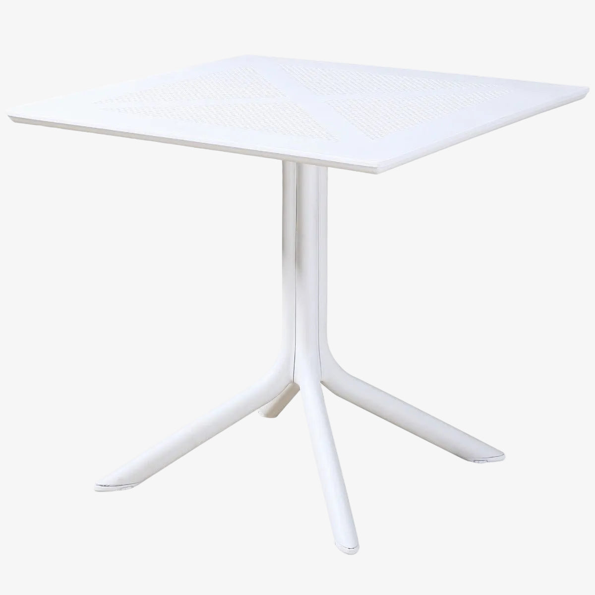Witte polypropyleen tuintafel Julz